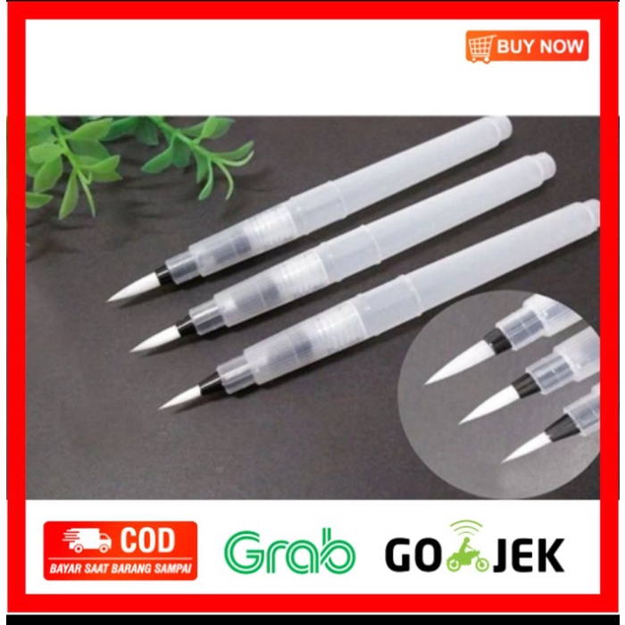 

(BISA COD) water brush set art kreation isi 3 bh ukuran S M L