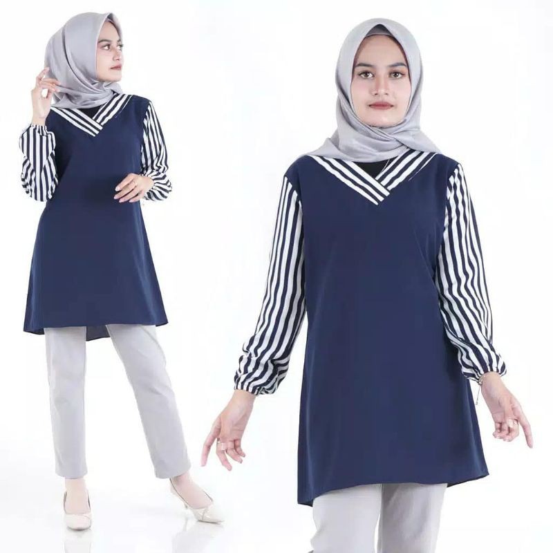 blouse remaja/baju muslim remaja kekinian