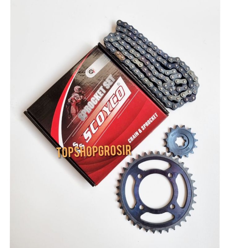 Gear Gir Set Gear Gir Paket Jupiter Z/Vega Lama/Vega R/R New/Crypton/F1zr SCOYCO