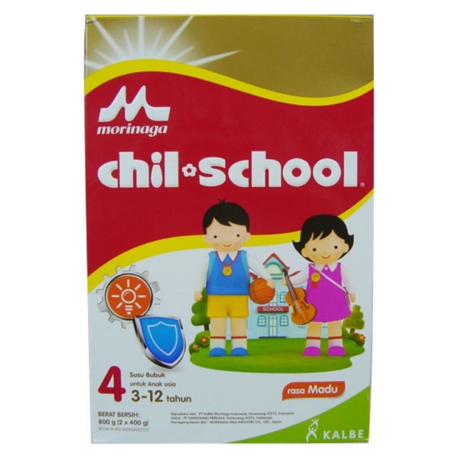 

MORINAGA CHILL SCHOOL GOLD MADU 800G