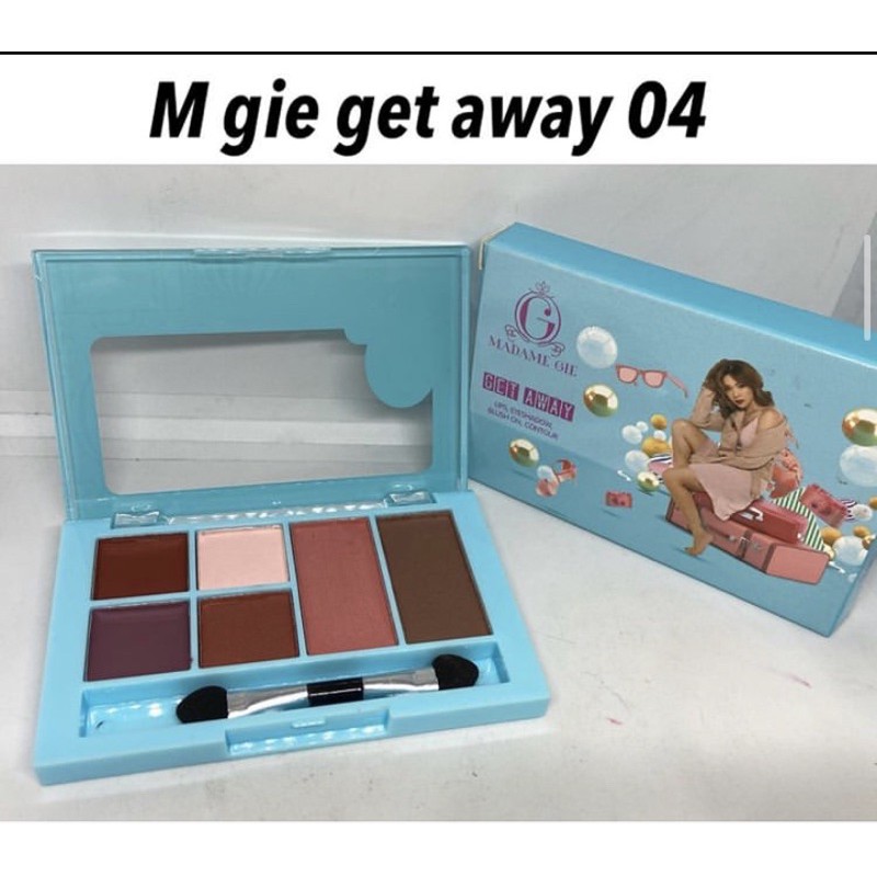 PALLETE EYESHADOW // madame get away /  getaway pallete eyeshadow