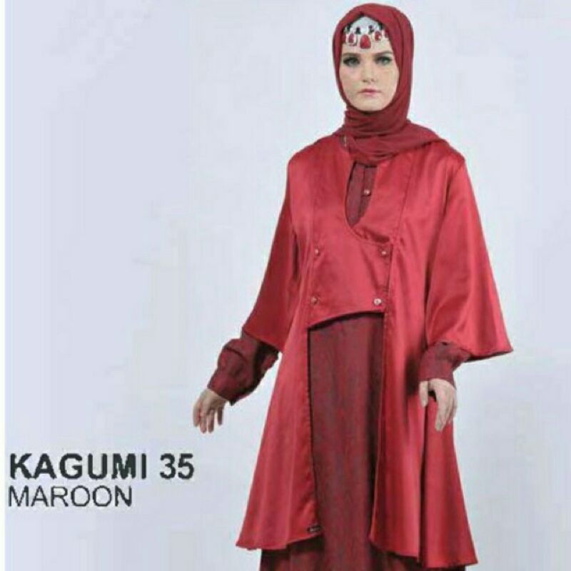 Gamis Ethica Kagumi 35 Maroon