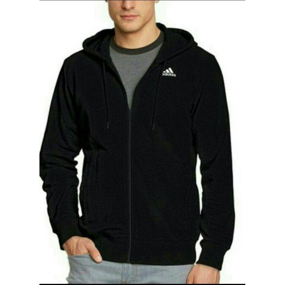 Hoodie zipper/Jaket/ Baju hangat Adidas