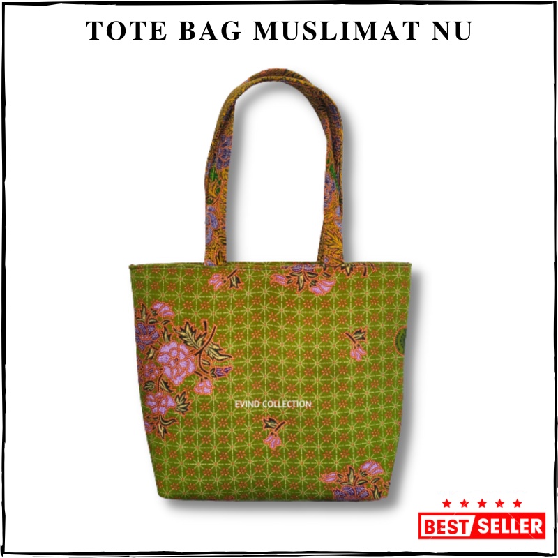 Tote Bag Wanita Batik NU Tas Muslimat