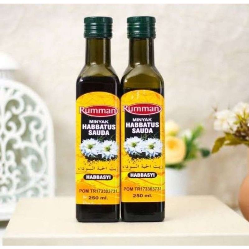 

RUMMAN ORIGINAL MINYAK HABBATUSSAUDA HABBASYI OIL 250ML
