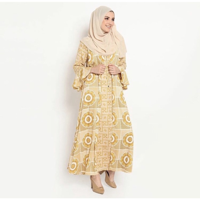 abaya- kamilaa by itang yunasz - gamis semi abaya grc 425 - dress-muslim-wanita.