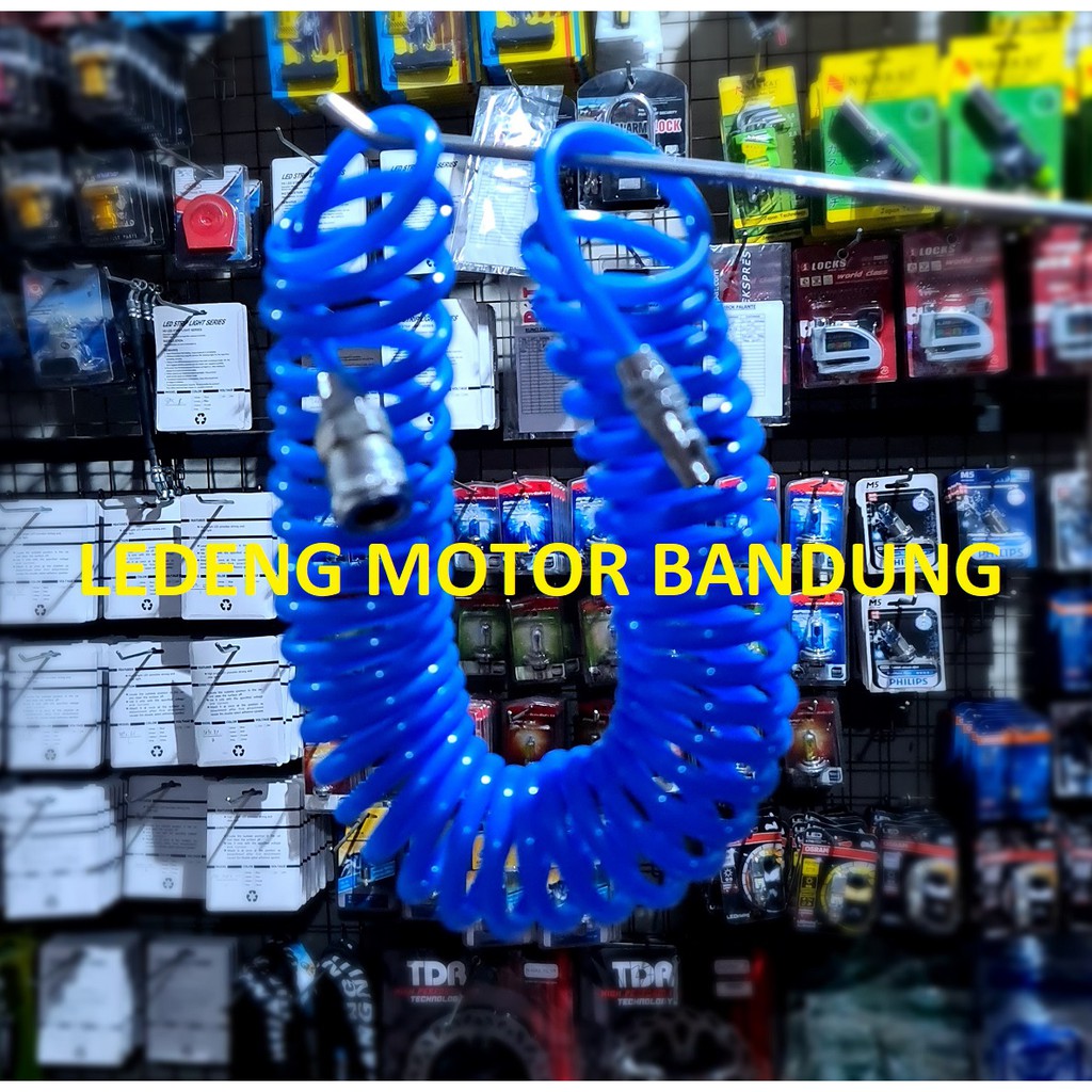 Selang Angin Kompresor Slang Spiral 6m Recoil Hose Air Compressor 6 9 12 Meter Compresor