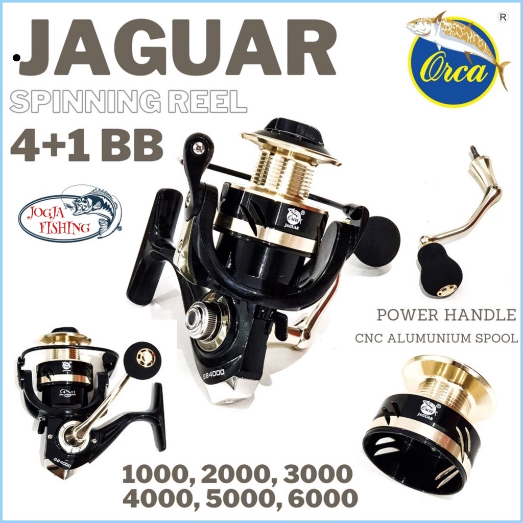 PROMO ...  Reel Power Handle ORCA JAGUAR 1000 , 2000 , 3000 , 4000 - 6000