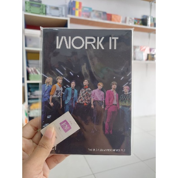 postcard book nct sealed era work it / neozone / beyond 127 / beyond dream / superhuman / 90's love 