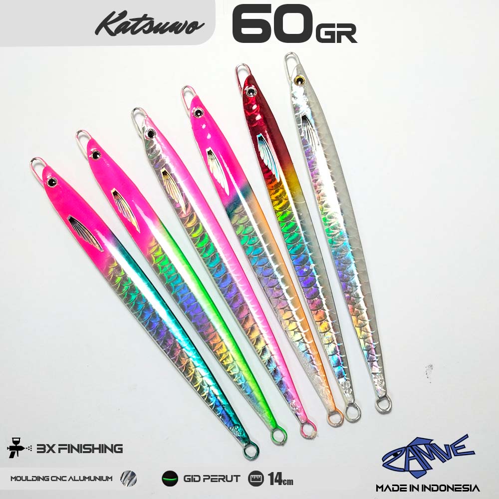 Metal Jig Zamve Katsuwo 60Gr Metal Jig 60Gr Metal Jig 60Gram