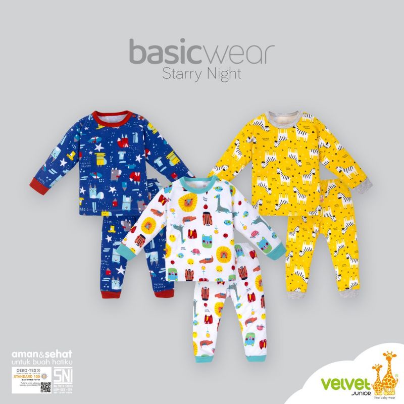 Piyama Velvet Junior Big Size Anak 2 3 4 5 6 7 8 9 Tahun Motif Terbaru Here Comes The Sun