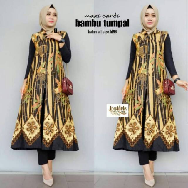 GROSIR BATIK MAXI CARDI BUMBU TUMPAL