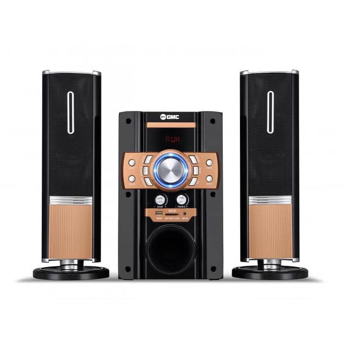 Speaker GMC Salon Aktif USB Radio Memori Speker Radio 885S Bluetooth
