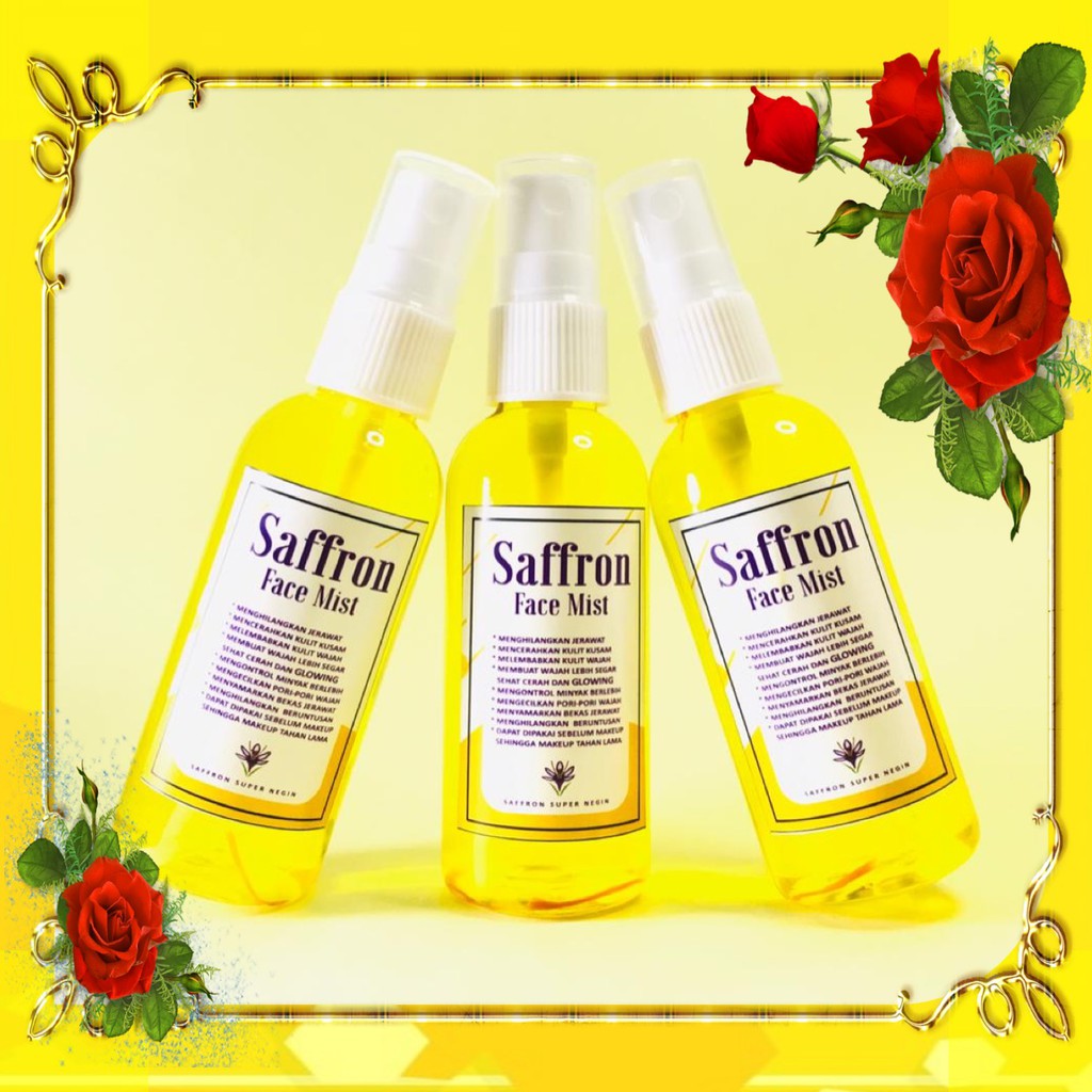 facemist safron safron face mist saffron face mist