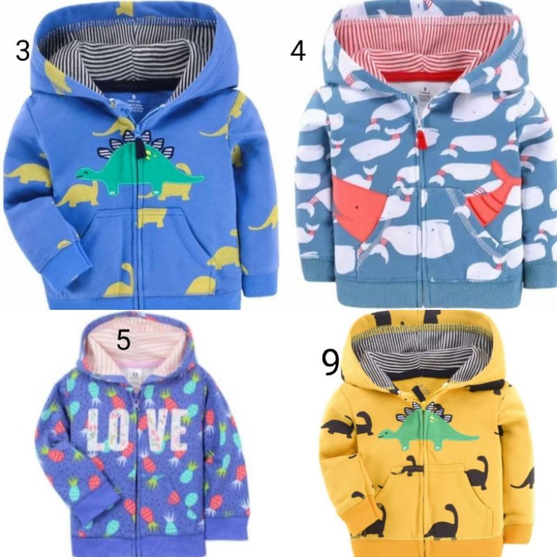 Jaket bayi lucu/ jaket bayi import/ baby jacket