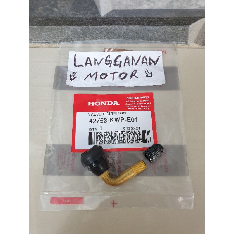 PENTIL BAN TUBELESS BENGKOK ORI 100% AHM VARIO BEAT SCOOPY