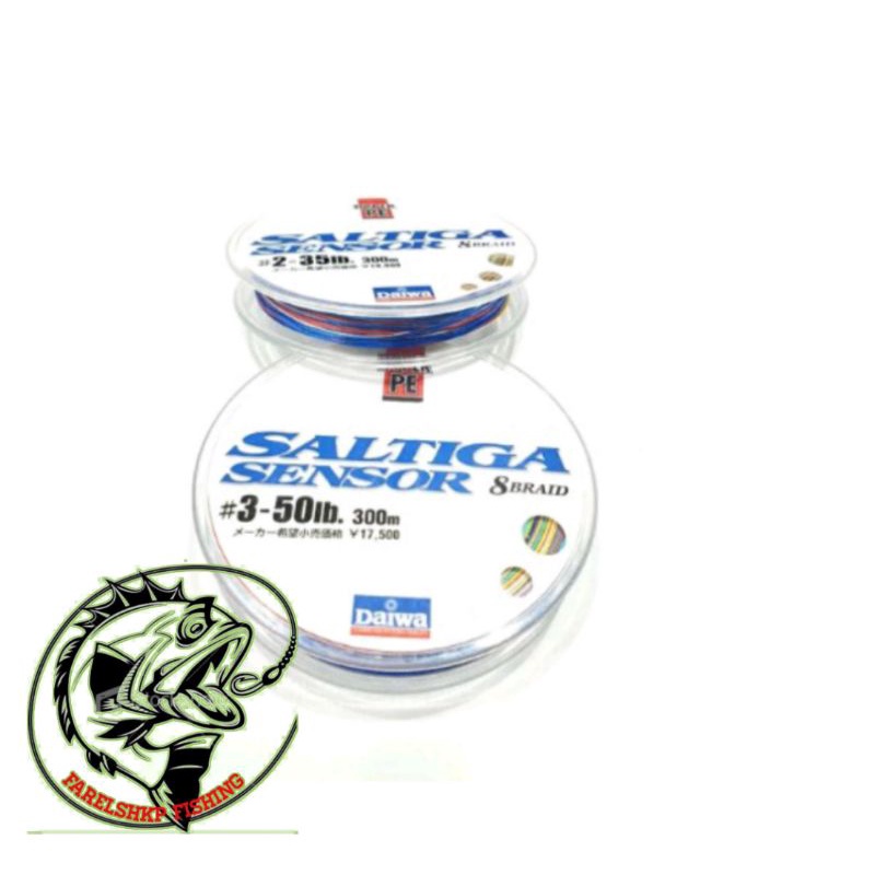 senar pancing pe daiwa saltiga sensor 300m