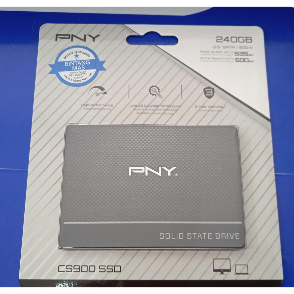 SSD 240GB CS900 2.5'' SATA III SSD PNY