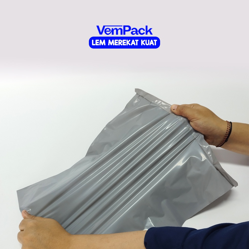 

RB Polymailer EKONOMIS 35x50 CM 40 Micron PE Glossy Plastik Packing Online Shop Tebal Anti Sobek