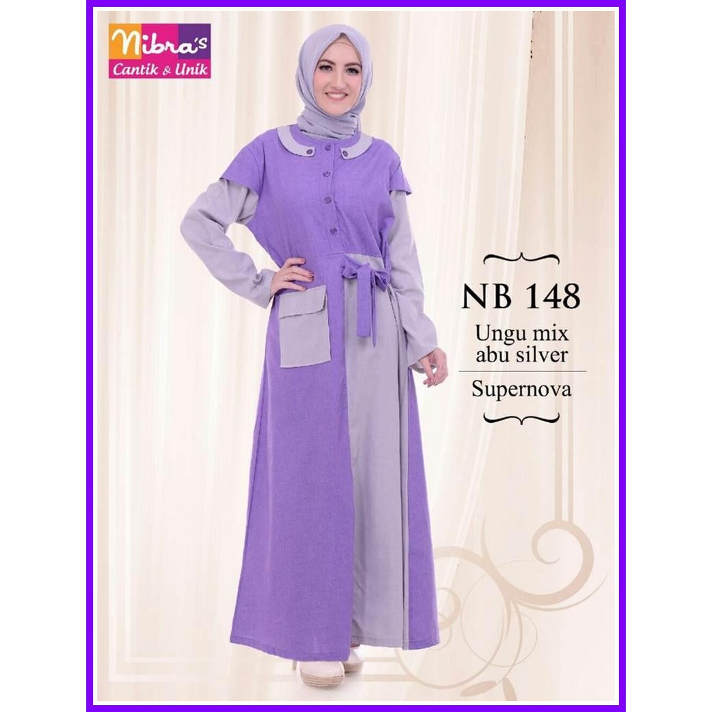 20+ Ide Gamis Ungu Kombinasi Abu - Poppy Rock