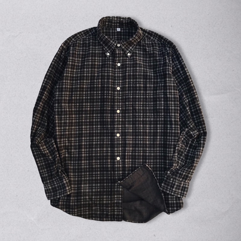 kemeja Flannel Unilqo size xL second | Uniqlo Second