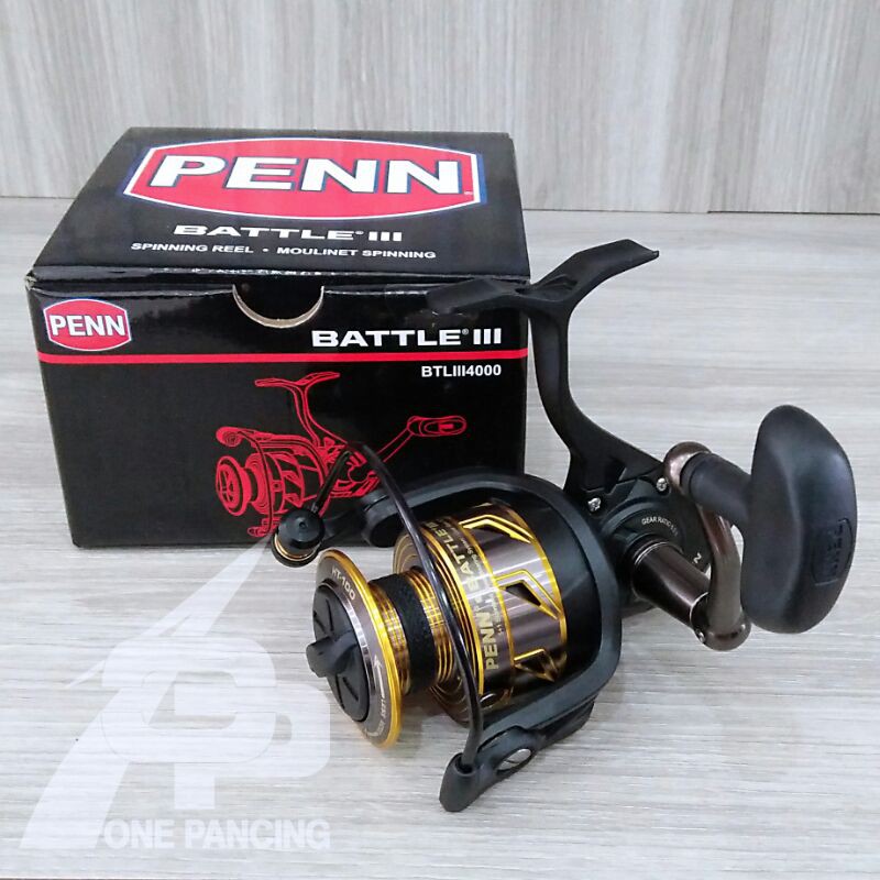 Reel Spinning Penn Battle III 4000