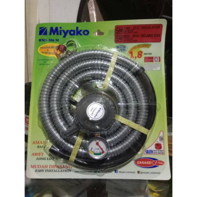 Paket Komplit Regulator Miyako RMS - 206 M