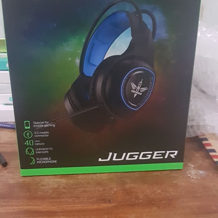 NYK Headset Mobile Gaming HS-M01 JUGGER