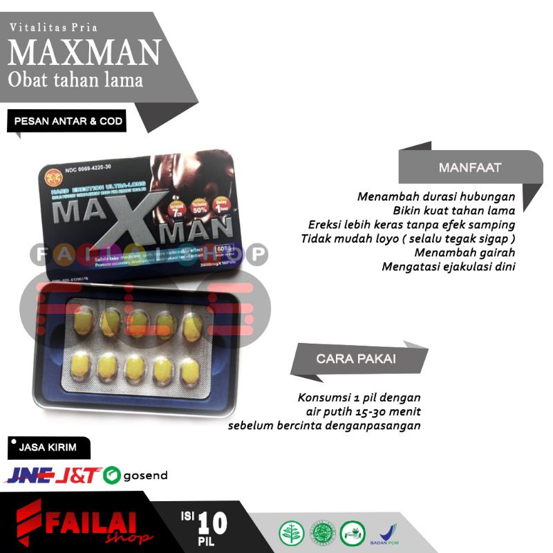 TOP Bikin Tahan Lama Maxman Tablet