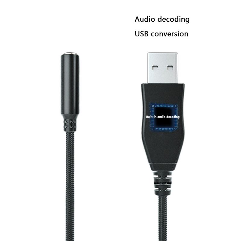 Cre Adapter Konverter Jack Audio USB Aux Ke 3.5mm Universal