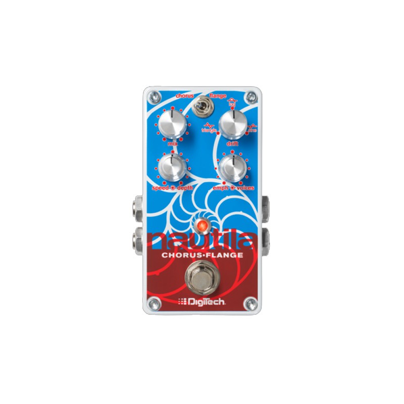 Digitech Nautila Chorus Flanger Pedal Efek Gitar