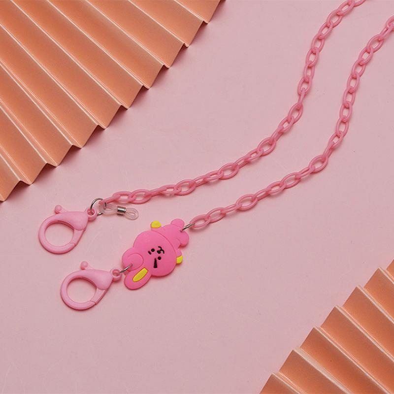 Kpop BTS Kartun Gantung Leher Rantai Kacamata Anti Hilang Lanyard In Stock New Arrival