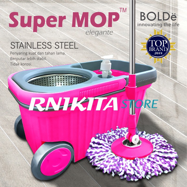 BOLDe SUPERMOP NEW ELEGANTE - Alat Pel Modern