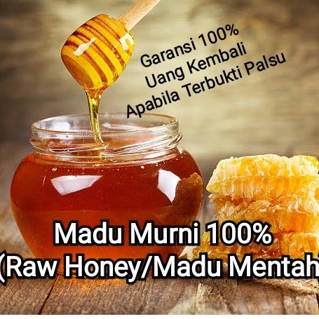 

Madu Super Alami, Murni dan Asli 100% (Raw Honey) Natural 1 Kg