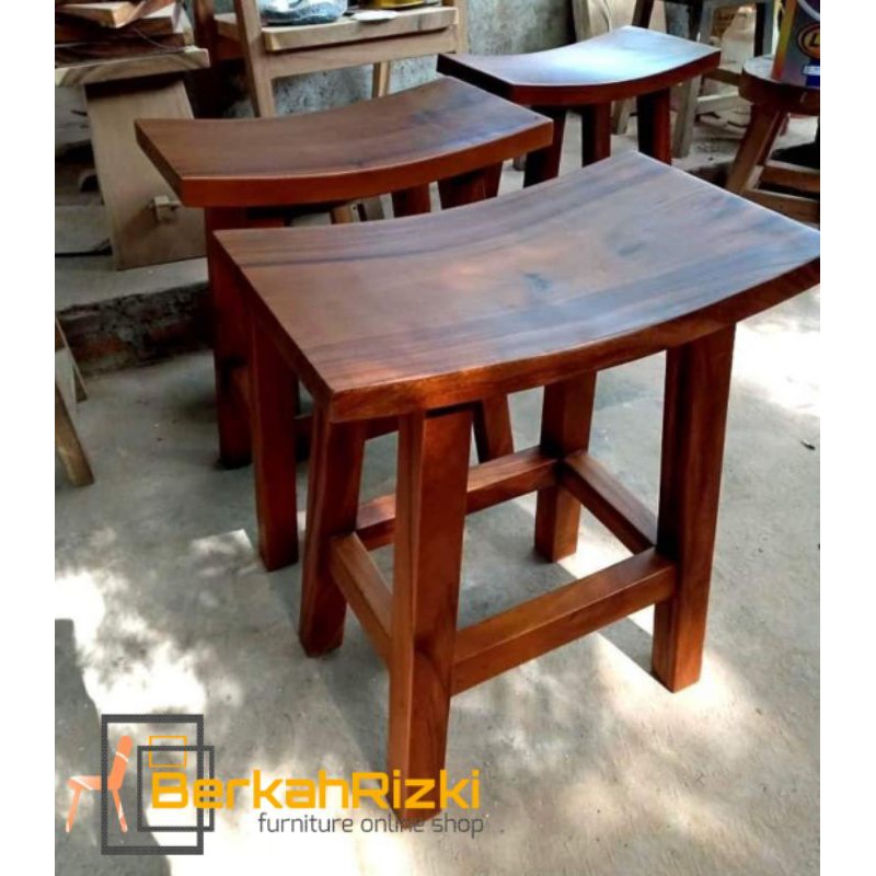 stool cafe kayu suar