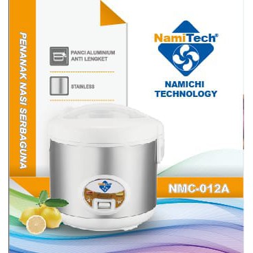 Namitech Rice Cooker Mini 3in1 NMC-012A Penanak Nasi Otomatis Serbaguna 1,2 Liter