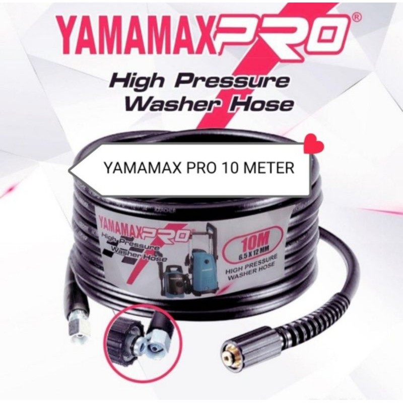 Selang Mesin cuci jet cleaner yamamax pro high pressure washer 10mtr