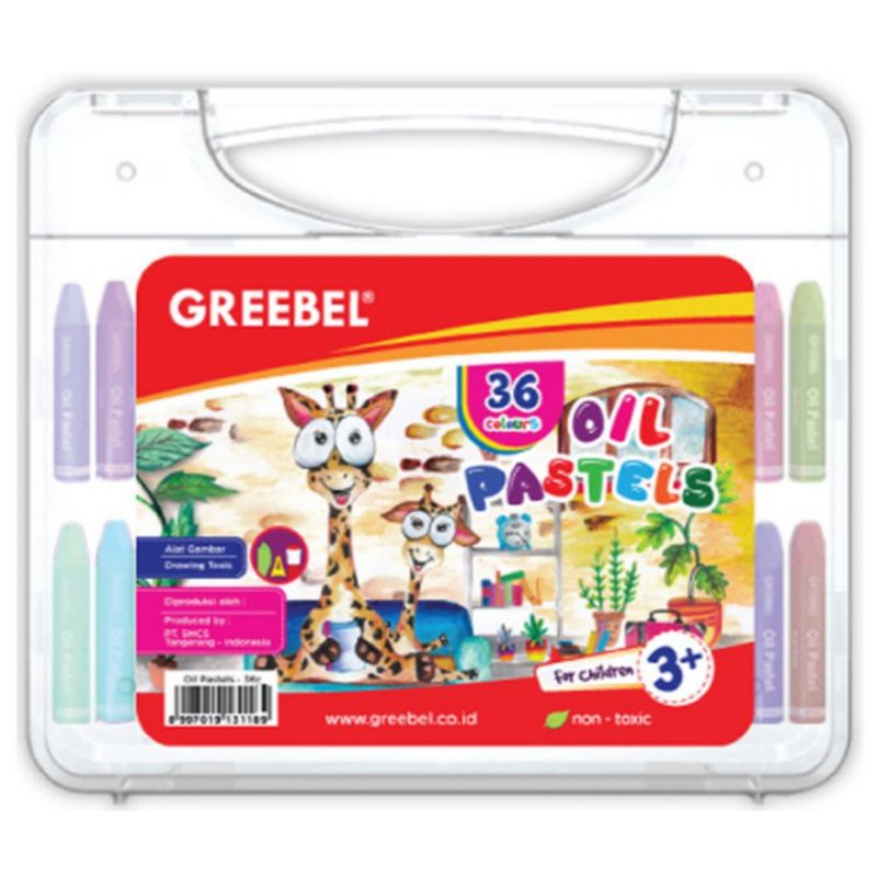 

Crayon Greebel 36 Warna Oil Pastels Greebel Krayon