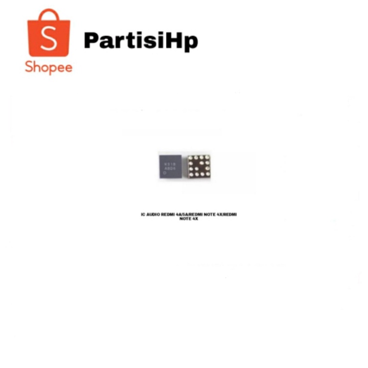 IC AUDIO REDMI 4A/5A/REDMI NOTE 4X/REDMI NOTE 4X