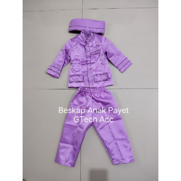 Beskap Anak Payet (Sistem Pre Order)