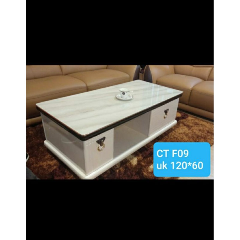 Meja Tamu Kaca Import