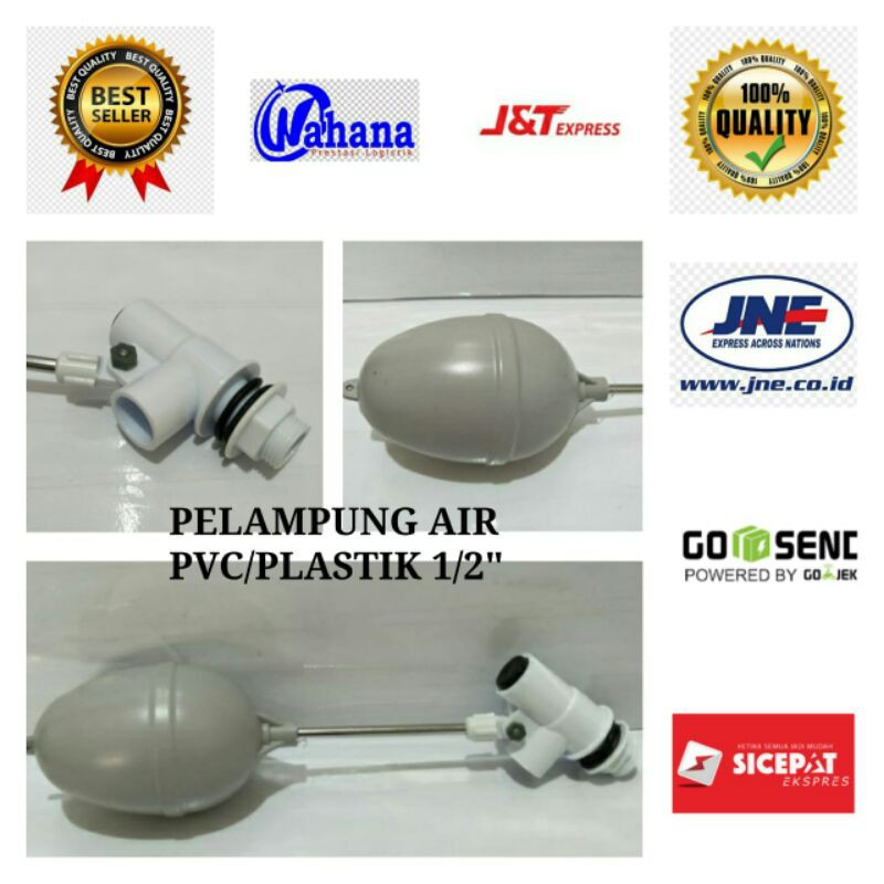 Pelampung Air 1/2&quot;/Pelampung Floating Mitsutoya Pvc/Pelampung Pvx