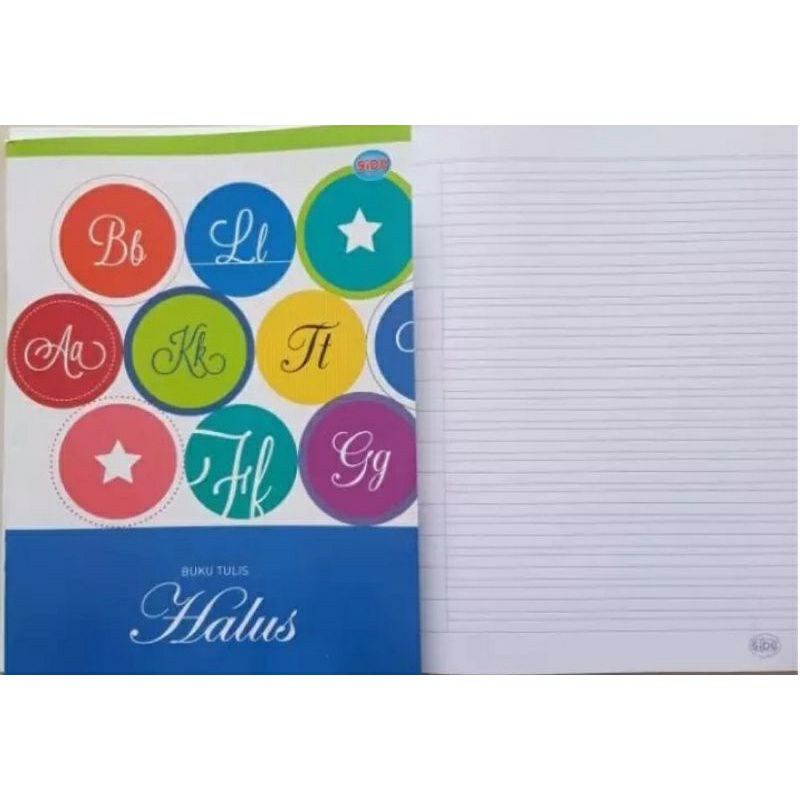 

BUKU TULIS GARIS HALUS ISI 38 LEMBAR (SIDU) ECER
