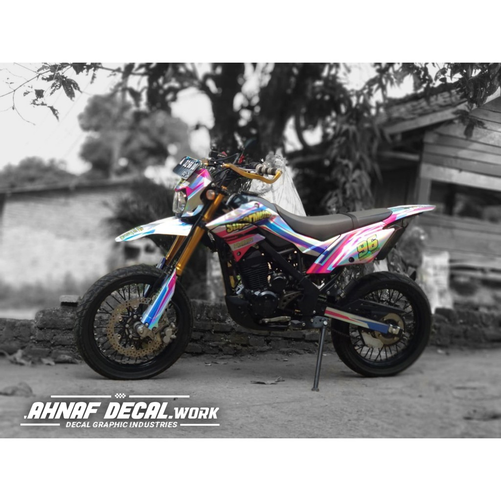 Decal DTRACKER Design Good FULL CHROME PELANGI