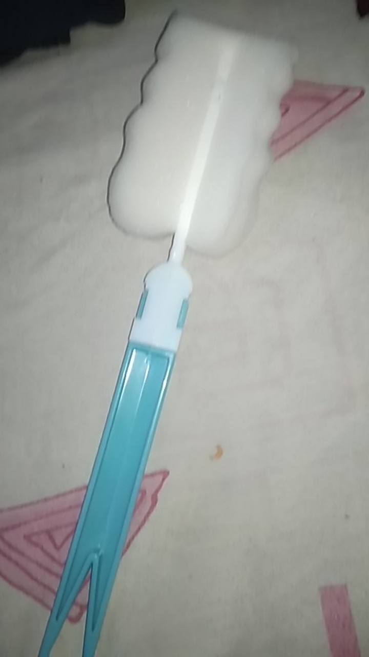 Spons Putih Pencuci Botol Dan Gelas (b68k)