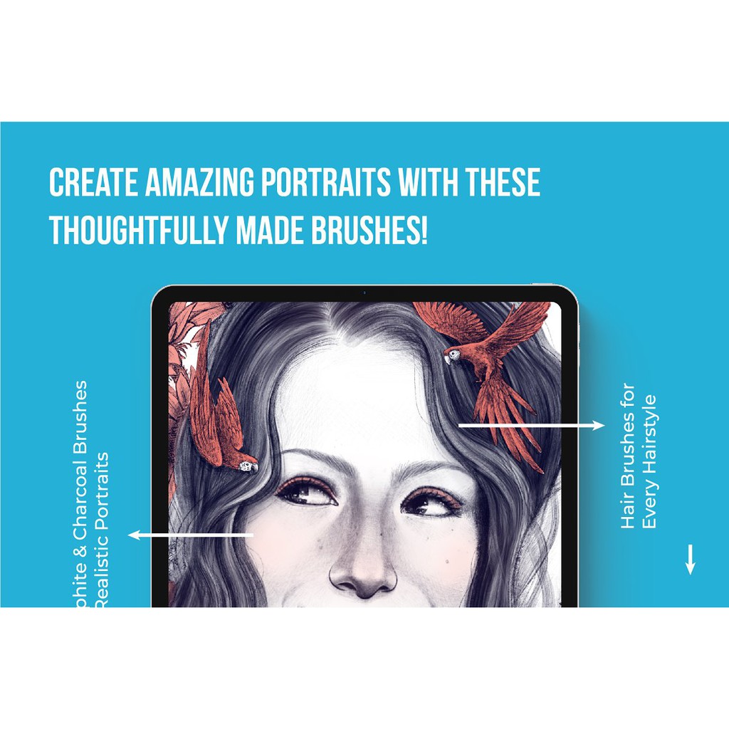 Perfect Portrait Brush Bundle - Procreate