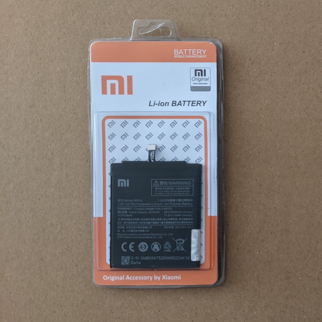 Baterai Redmi 5A BN34