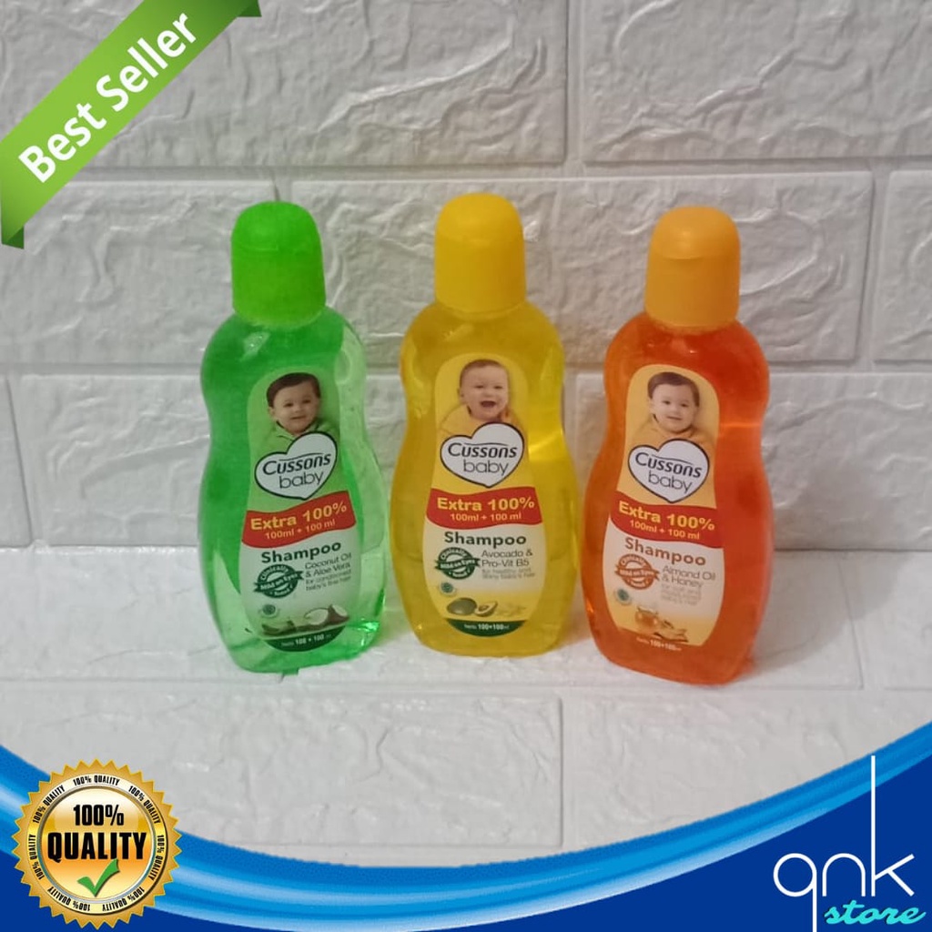 Cussons Baby Shampoo 200ml Sampo Bayi Shampo Baby Tidak Pedih Di Mata