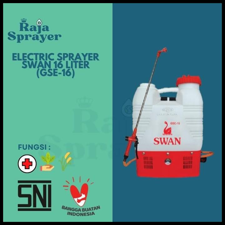Swan Sprayer Electric Semprotan Hama Elektrik 16 Liter Gse-16