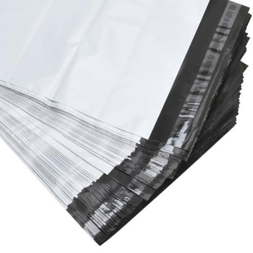 

Plastik Amplop Packaging Poly Mailer/ Polymailer/ Polybag 17x30 White